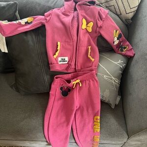 Disney Pink Minnie Mouse Tracksuit